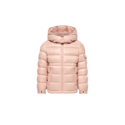 Moncler Kids' Maire Hooded Down Jacket, Girls, Pink, Size: 8y In Purple