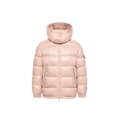 Moncler Maire Hooded Short Down Jacket, Women, Pink, Size: 3