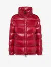 Moncler Maire Nylon Down Jacket In Red
