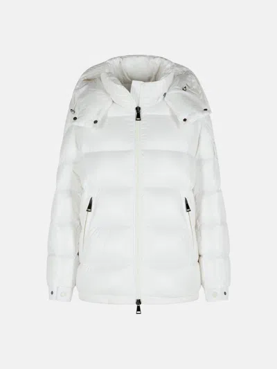 Moncler 'maire' White Polyamide Down Jacket