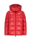 Moncler Maire Quilted Shell-down Jacket In Red
