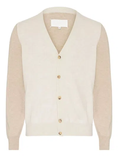 Moncler Maison Margiela Cardigan In Neutral