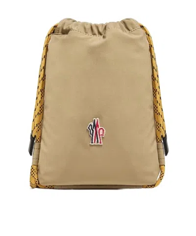 Moncler Makaio Crossbody Bag In Nude