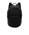 Moncler Makaio Logo Patch Zip-up Backpack In Black