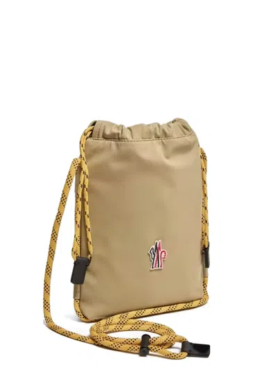 Moncler Makaio Messenger Bag In Nude