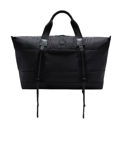 Moncler Makaio Padded Weekend Bag In Black