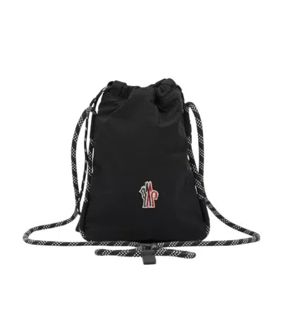 Moncler Makaio Small Shoulder Bag In Black