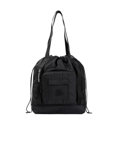 Moncler Makaio Tote Bag In Black