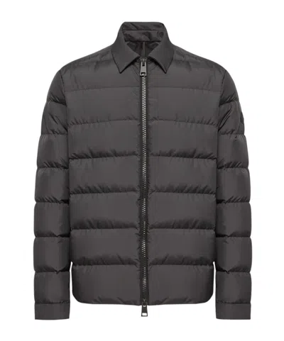 Moncler Malghette Shirt Jacket In Black