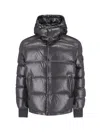 Moncler Doudoune Courte Gebroulaz In Gray