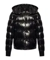 Moncler Maljasset Logo Patch Jacket In Black