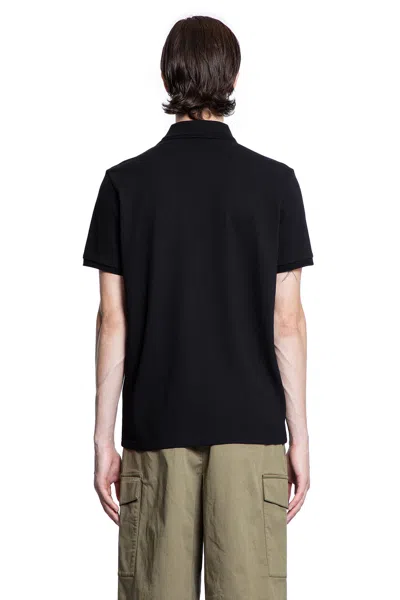 Moncler Man Black T-shirts & Tank Tops