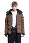 Moncler Grenoble Wintercoat In Brown