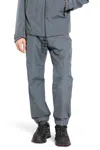 Moncler Jogger Pants In Grey Polyester In Grey