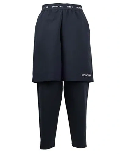 Moncler Man Pants Blue Size 32 Polyester