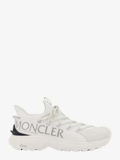 Moncler Man Trailgrip Lite2 Man White Sneakers