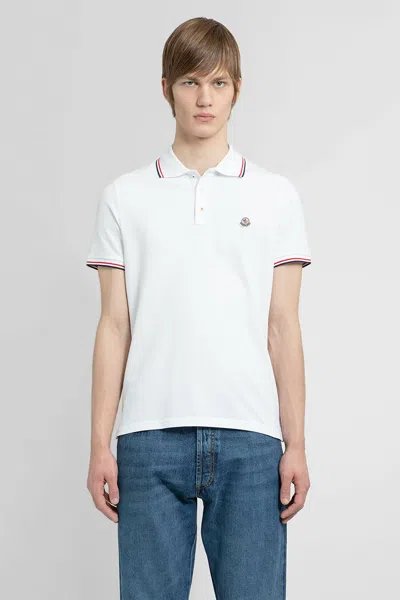 Moncler Man White T-shirts & Tank Tops