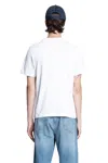 Moncler Man White T-shirts & Tank Tops