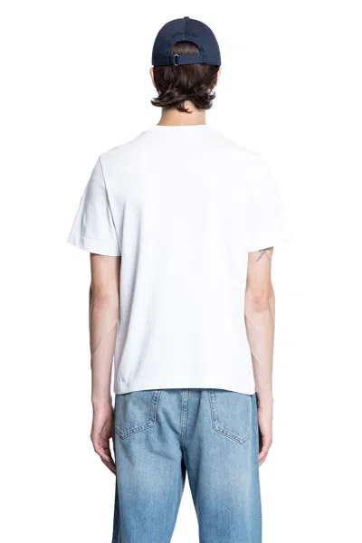 Moncler Man White T-shirts & Tank Tops