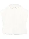Moncler Mantella Poncho In White