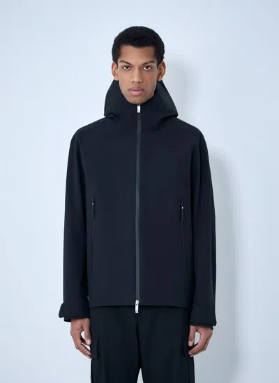 Moncler Marana 3-in-1 Hooded Short Down Jacket In Blue