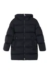 Moncler Marat Techno-nylon Down Jacket In Blue