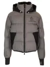 Moncler Marcassin Coats Grey