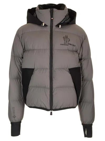 Moncler Marcassin Coats Grey