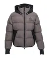 Moncler Marcassin Padded Jacket In Black