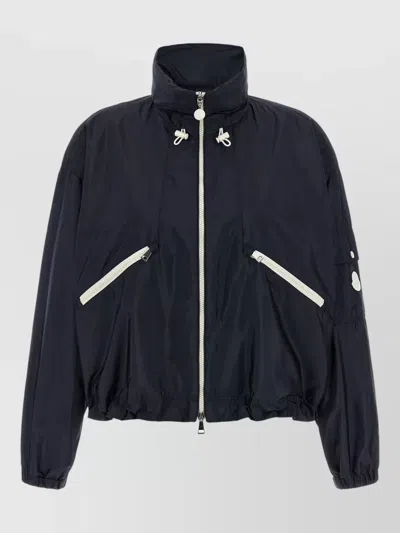 MONCLER MARMACY JACKET HIGH COLLAR ELASTICATED HEM