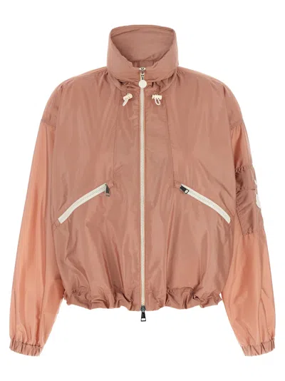 Moncler Marmacy Ultra-light Water-repellent Jacket In Pink