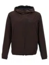 Moncler Outerwear In Maroon