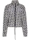 Moncler Veste À Capuche Marpessa In Blue