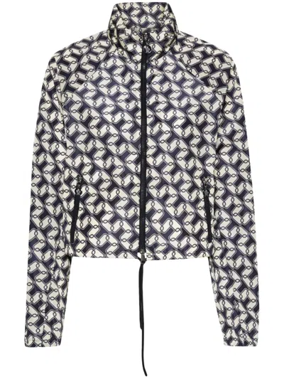 Moncler Veste À Capuche Marpessa In Blue