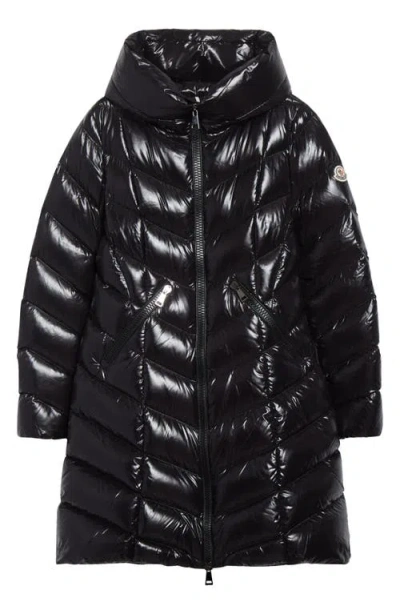 Moncler Marus Quilted Down Puffer Coat In Black