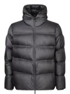 MONCLER MASAC BLACK DOWN JACKET