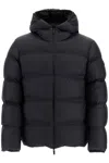 Moncler 'masac Down Jacket With Det In Black