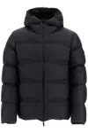Moncler 'masac Down Jacket With Det In Black