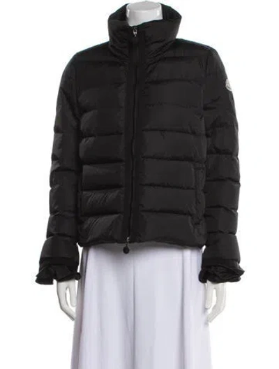 Pre-owned Moncler Masako Giubbotto Nylon Down Jacket In Black