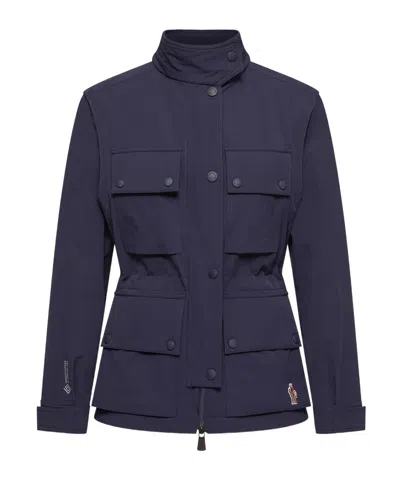 Moncler Mathes 2-in-1 Field Jacket In Blue