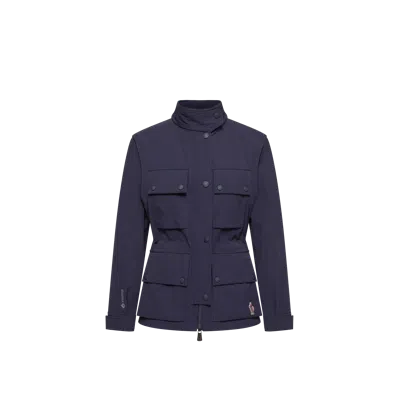 Moncler Veste Militaire 2-en-1 Mathes, Femme, Bleu, Taille: 4 In Blue