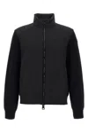 Moncler Matt Effect Cardigan Sweaters And Cardigans Black In Black
