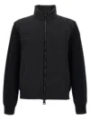 Moncler Matt Effect Cardigan Sweaters And Cardigans Black In Black