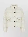 Moncler Mauduit White Polyester Bomber Jacket
