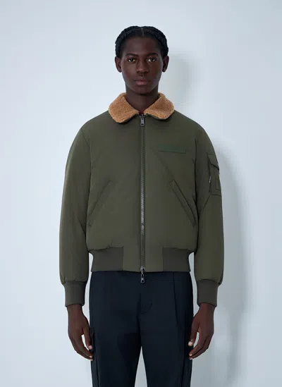 Moncler Maulevrier Bomber Jacket In Green