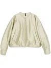 Moncler Maupa Bomber Jacket In Green