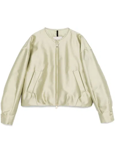 Moncler Maupa Bomber Jacket In Green
