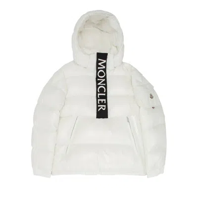 Pre-owned Moncler Maury Shiny Puffer Jacket 'white' | Men's Size 5