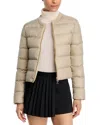 Moncler Mauvezin Down Puffer Jacket In Neutral