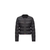 Moncler Black Short Zip-up Puffer Jacket Women